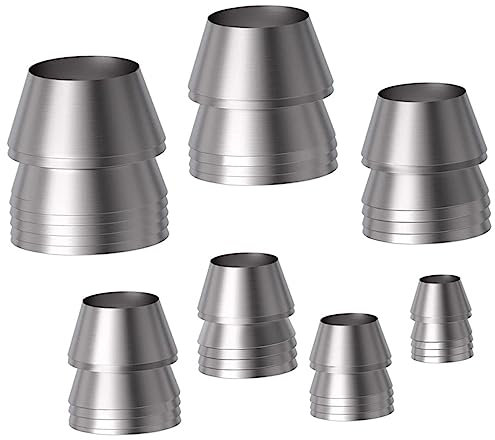 CANIGHT 7pièces Cales Fer pour Renforcer Poignées De Marteau Outils De Réparation pour Menuisiers Et Constructeurs