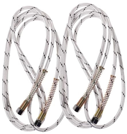 MAGICLULU Manguera De Goma Para Plancha De Vapor De Presión Media 3 Metros, Repuesto Compatible Resistente Al Calor Para Piezas De Planchado a Vapor y Limpiadora Portátil