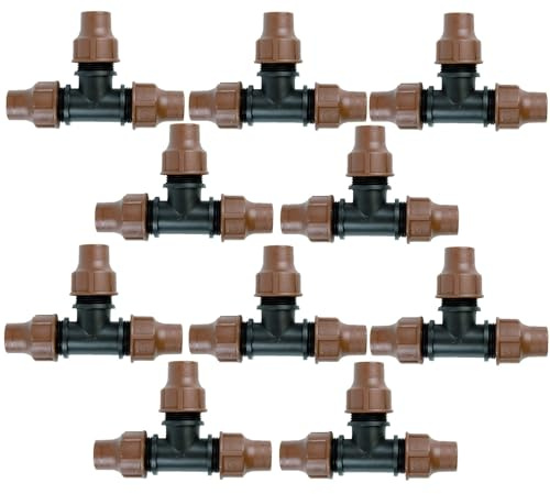 M.H.B. 10x Rain-Bird – T-Stück – BF-32 Lock Quick
