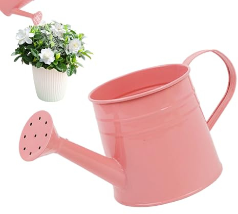 Watering Can Garden Water Sprinkler For Indoor Outdoor Plants, Iron Flower Watering Can With Long Spout, For Home Decoration And Gardening 1L