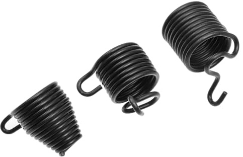 EXAOMBLE 3pièces Ressort De Retenue Acier Haute Résistance Pour Marteau Pneumatique Accessoires De Burinage Faciles à Installer De Ressorts Pneumatiques