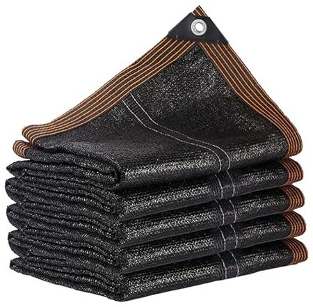90% UV Resistant Shade Netting with Grommets - Available in 10x10m 10x20m 12x12m Perfect for Garden Patio Roofs and Carports (10x12m)