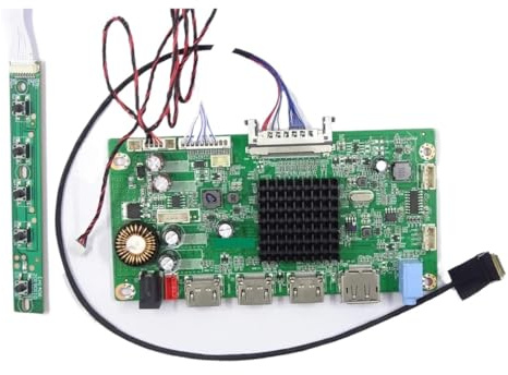 Compatible Con Placa Controladora De Pantalla M280DGJ-L30 4K V-by-One 8 Carriles 51 Pines Placa Base De Control De 28 Pulgadas UHD 3840x2560