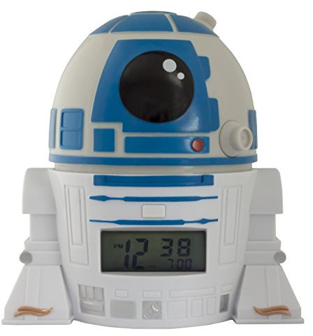 Réveil veilleuse R2D2 Star Wars BulbBotz 2021401 avec son caractéristique pour enfant