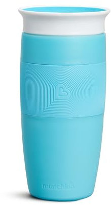 Munchkin Miracle 360 Sippy Cup, Blue, 14 Ounce, 1 Count (Pack of 1)