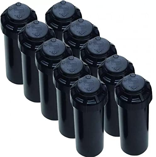 Pack 10 ASPERSOR turbina T5T RS. Alcance 7,6 a 15,2M. Rosca 3/4 Hembra, ángulo Ajustable