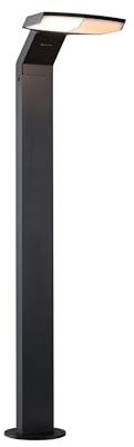 Paulmann 94829 LED Pollerleuchte Zenera IP44 10W 700lm 670mm Anthrazit Metall 2200-3000K Tunable Warm insektenfreundlich und seewasserresistent