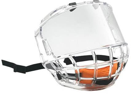VPRO Eishockey-Helm-Gesichtsmaske, Käfig (klares Visier)
