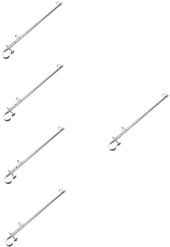BESPORTBLE 5stücke Flagpole Edelstahl Boot Fahnenmast Mit Robustem Design Für Yachten Und Boote Wetterfest Und Langlebig Für Flaggenarten Geeignet Praktische Montage Und Nutzung