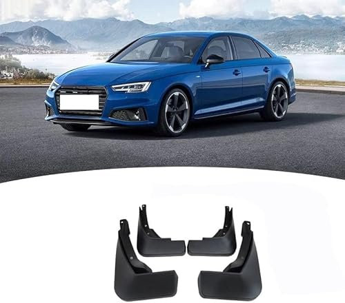 JIAQINF Auto Kotflügel Für Audi A4 B7 B8 B9 2004-2022, Auto Front Heck Spritzschutz Abdeckung, Langlebiges Kratzfestes Kotflügel Schmutzfänger