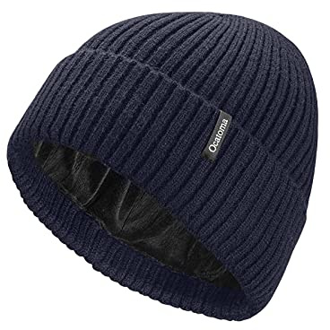 Ocatoma Beanie Mütze Herren Damen,Warme Unisex Wintermütze Weich Stretchy | Strickmütze mit Warmem Futter ,Geschenke für Männer Frauen