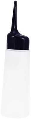 DECORNIJIA 2 Pezzi Bottiglia Spray Shampoo in Plastica Bianco Grande Capacità Tacca Graduata e Superficie Antiscivolo per Salone di Parrucchiere e Casa