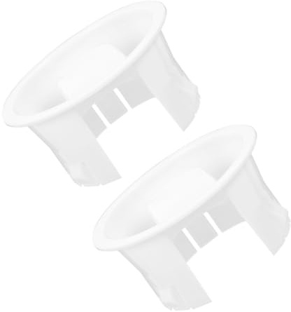 Tapa de Repuesto para Jarra de Plástico Color Blanco 2 Piezas | Jarra Agua Plástico, Ajuste para Hervidor Filtrado, Superficie Lisa y Resistencia al Desgaste