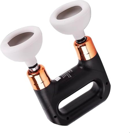 Ventouse de percussion thoracique en silicone pour les patients alités, aides à la physiothérapie thoracique (CPT) Ventouse pour éliminer les expectorations thoraciques