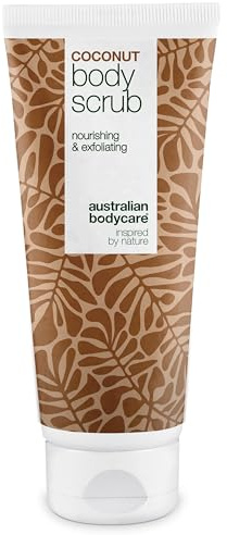 Australian Bodycare Body Scrub Coco - Djuprengörande Skrubb Med 100% Naturlig Tea Tree Oil - Exfolierande För Hela Kroppen - Bra Mot Finnar Och Orenheter