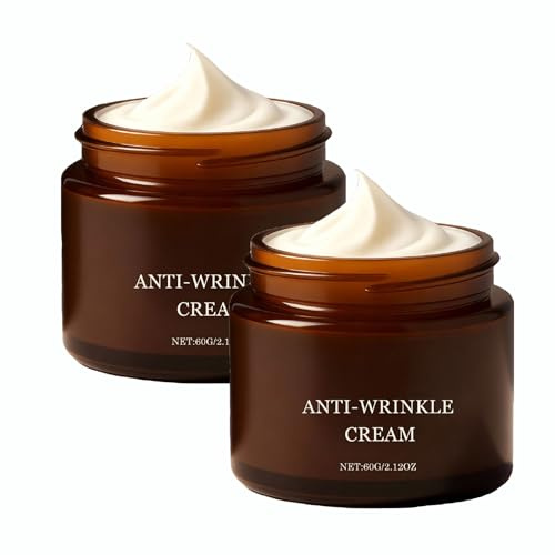 Retinol Anti-Wrinkle Cream, Advanced Retinol Collagen Face Cream, Anti Wrinkle Face Cream, Firms & Lifts Skin, Reduce Fine Lines, Shrinking & Moisturizing, Suitable to All Skin (2pcs)