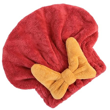 Asciugamano per capelli da donna, per asciugare i capelli, asciugamano per capelli in microfibra, assorbente, con nastro, tappi per asciugacapelli, per casa, viaggi, vacanze, nuoto, doccia