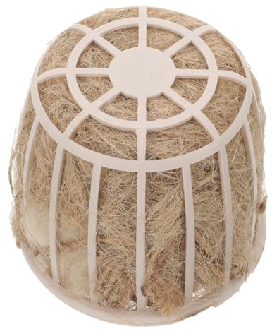 SOLUSTRE Nido Colgante para Aves de Jaula, Juguete de Cría Plástico y Yute | Apto y Varias , Entorno Estimulante, Alta Durabilidad, Accesorio para Nido y Reproducción