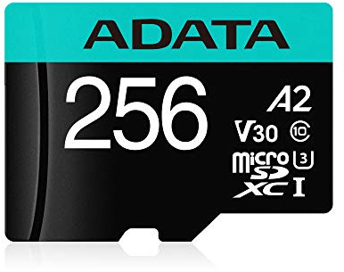 Premier Pro 256 GB MICROSDXC, SPEICHERKARTE Class 10, UHS-I U3, V30, A2