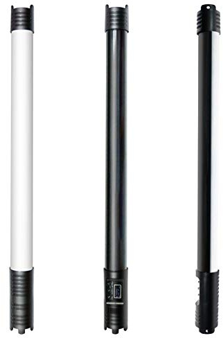 Yidoblo 60m RGB Handheld Stick LED Video Tube Light 2800k-9990k,12 Lighting Effects for Background Color, Filling Light, Film Shooting Light Controlled by Phone App with Bag