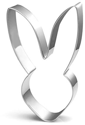 WDYJMALL Rabbit Bunny with Long Ears Shape Cookie Cutter