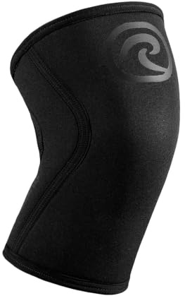 Rehband Genouillère en néoprène de 5 mm pour soutenir les genoux - Stabilise les articulations et les muscles - Idéal pour le sport la musculation