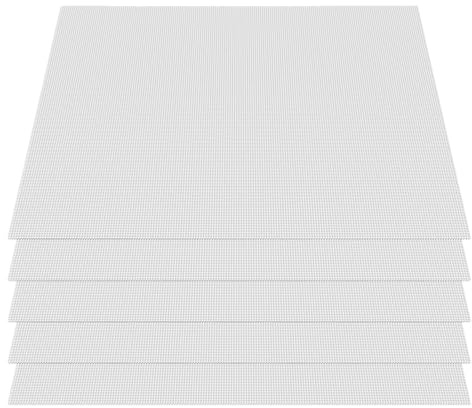 Dörrfolie Antihaft Lebensmittelecht 27x17,5 cm eckig 5er Pack für WMF Dörrautomat und andere Dörrgeräte