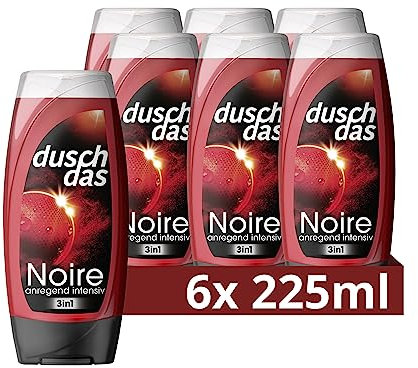 Duschdas Duschgel Noire 6x225 ml