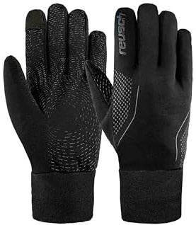 Reusch Feldspielerhandschuhe Unisex Erwachsene | Touchscreen-kompatibel | rutschfest & leicht, enge Passform, Fußballhandschuhe mit Silikonaufdruck für Grip, Größe 5-11, Dynamic TOUCH-TEC