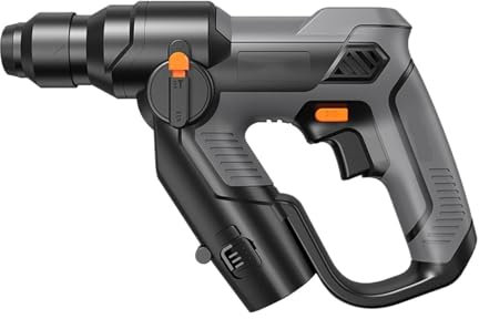 MZZYG Rotary Hammers 12V Cordless Electric Drill Electric Pick Hammer Steel Plate Concrete Wood Metal Drilling Machine Impact Drill Screwdriver(1 battery)