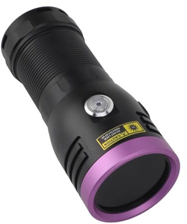 Linterna Ultravioleta USB Lámpara de Madera con Luz de 365 Nm Linterna Ultravioleta con Luz Negra LED Mini Detector Portátil de Antorcha de Mano para Orina de Perro Manchas de