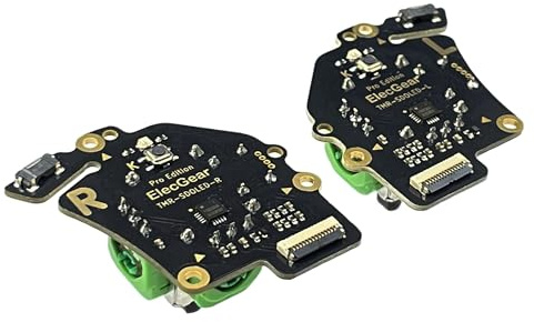 ElecGear TMR - Modulo joystick di ricambio per Steam Deck OLED, assemblaggio PCB con calibrazione MCU e TMR Hall sinistra/destra stick di controllo per computer portatili e PC (OLED Edition)
