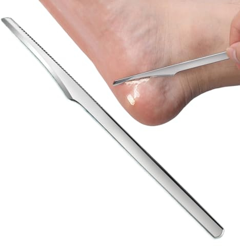 2pcs Outils De Couteau Pédicure - Épurateur De Pied Professionnel, Pieds À La Main En Acier Inoxydable Retrait Des Cals De Peau Morte | Fournitures De Soins Du Corps Compacts Pour Les Voyages Domicile