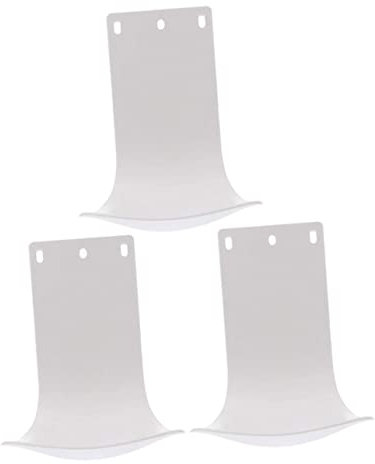 BRIGHTFUFU 3stücke Seifenspenderschale Aus Abs-Material Tropfschale Zur Wandmontage Auffangschale Für DIY-seifenspender Auslaufsicher Dispenser Halter Für Badezimmer Und Küche