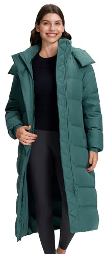 Pioneer Camp Wintermäntel Damen Lang Daunenmantel Winter Winterjacke Warm Steppmantel Jacke Mantel Daunenjacke Steppjacke mit Kapuze