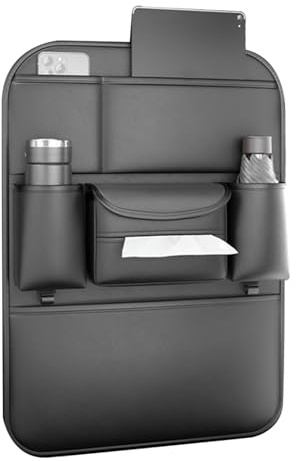 Qiwieod Organizzatore Per I Sedili Posteriori Auto | Borsa Organizzatrice Per Auto Con Tasche Portaoggetti - Salvasedile Per Bambini E Da Viaggio