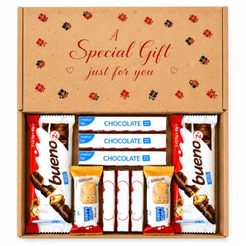 Sweetie Gifts Bueno Chocolate Gift Box Hamper – Letterbox Friendly Assorted Chocolate Selection for Birthdays, Thank You, Get Well Soon & Special Occasions