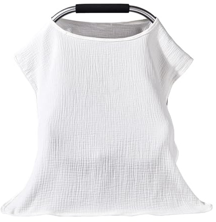 Comode coperture per allattamento al seno con 360 protezioni multifunzione Swaddles coperta per carrozzina coperture per viaggi e uso esterno Scialle per allattamento multiuso