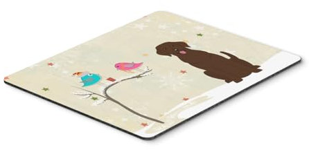 Caroline 's Treasures Christmas Presents, Schokolade Labrador Maus Pad, multicolor, 7,75 x 23,5 (bb2528mp)