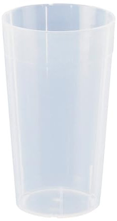 Dönges Gobelets en polypropylène transparent 300 ml (gobelet à café, gobelet en plastique, gobelets en plastique, gobelets en plastique, gobelets en mélamine