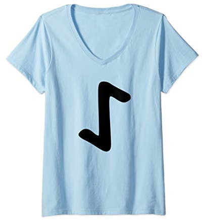 Womens Eihwaz Rune Viking Runic Alphabet Yew Tree Fortune Gift V-Neck T-Shirt