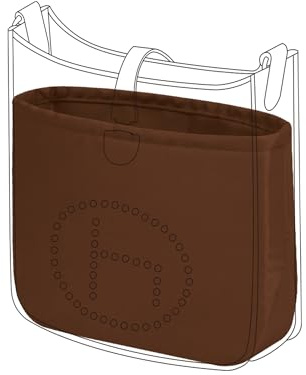 DGAZ Satin Organizer für Evelyne PM 29, Handtaschen Einlage, Gold | Luxuriöse Satin-Innentasche, Perfekte Passform, Sanfter Schutz, Leicht
