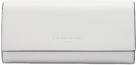 LIEBESKIND Berlin Geldbörse Lora Calf Optic Valentina Purse Arctic weiß