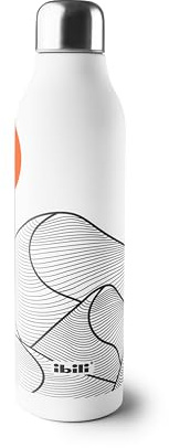 IBILI Botella termo doble pared Gailur 500 ml, Acero Inoxidable 18/10, Doble pared, Reutilizable