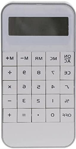 calculatrices de Bureau, calculatrices de Bureau, Calculatrice de Bureau, écran LCD à 10 Chiffres, Touches tactiles for Enseignants, étudiants, calculatrices de Bureau, Blanc, Blanc