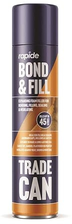 RAPIDE Bond & Fill Expanding Foam Filler 750ml