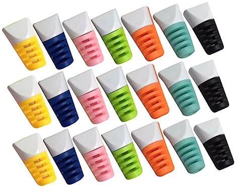 50 Stück Datenkabel Schutzabdeckungen aus ABS und PVC gegen Bruch | Kabelschutz Außen, USB Kabelschutz, Kabelschützer Ladekabel, Organizer für Ladekabel Zufällige Farbe