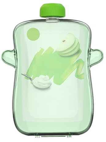 Support de pochette sans compression, support de pochette pour aliments pour bébé | Support de boîte à jus pour pochette bébé,Support de boîte à lait anti-déversement, biberon réutilisable pour bébés,