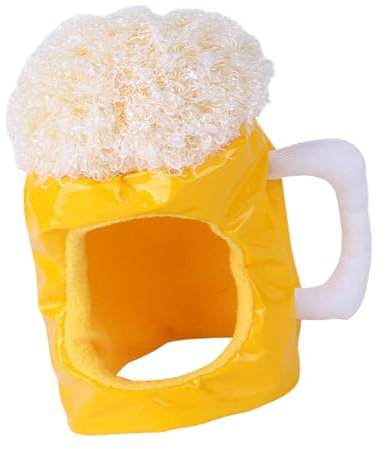 Hunde-Bierhut Sommerhut für Welpen Atmungsaktive Haustiermütze Bequeme Hundehaube Sonnenhut Haustier Katze Hut Zugang