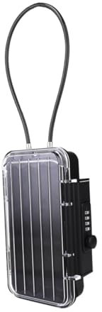 STOBOK Upgrade Tragbarer Safe Geld-Organizer Schlüsselgeld-Organizer-Box Reisegeldhalter